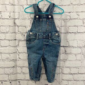 5 for $10 Girls Old Navy Denim Overalls Size 12-18M